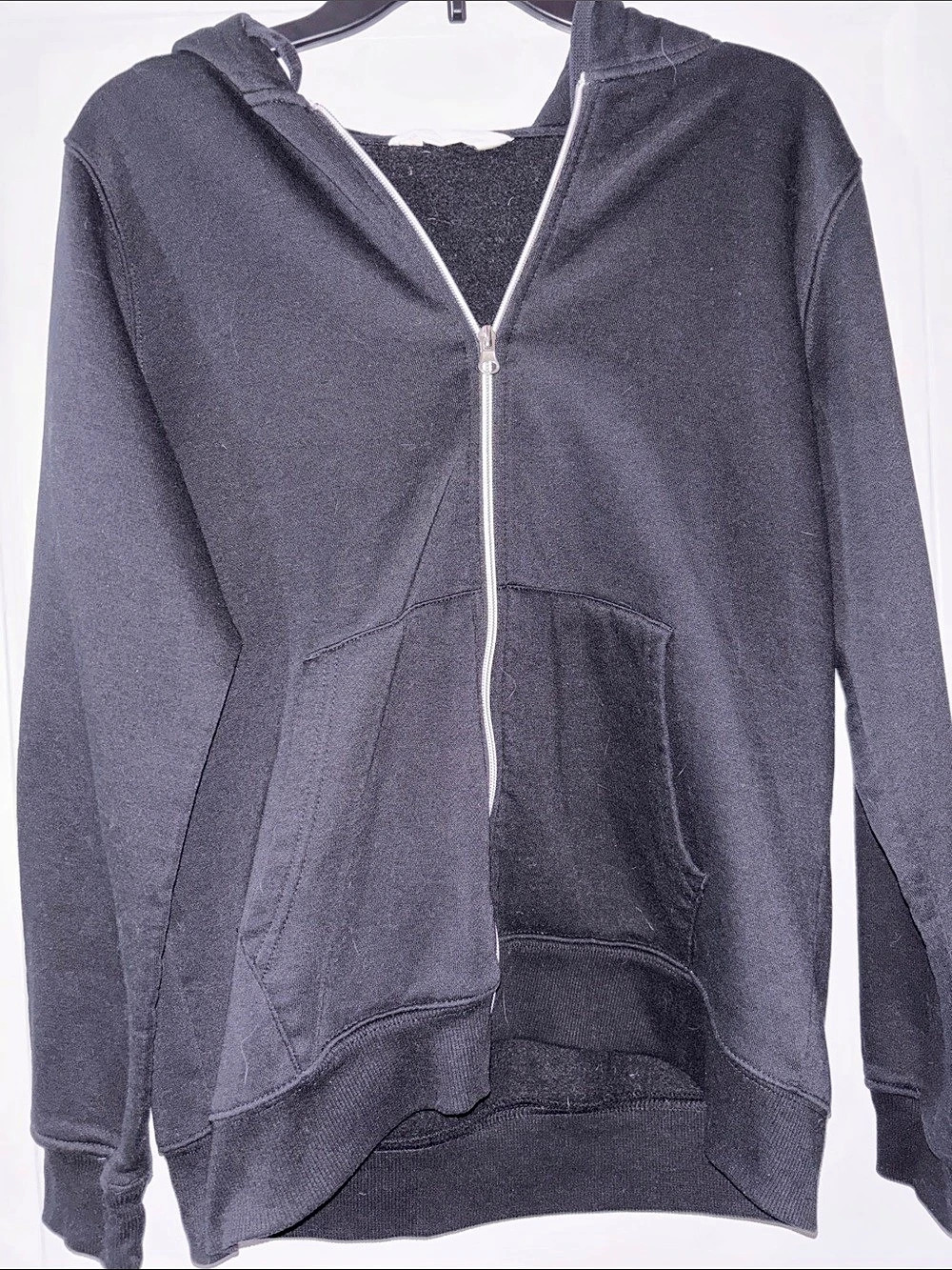 Black Zip Hoodie Like New